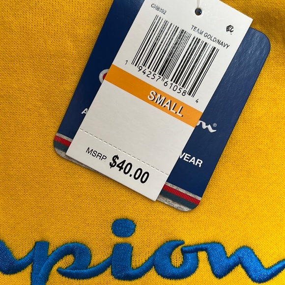 Champion big boy sherpa colorblocked logo hoodie ( NWT) - Picture 2 of 2